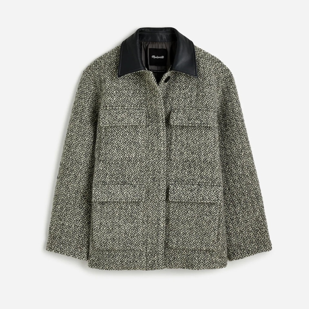 Madewell Black and Gray Women's Jacket